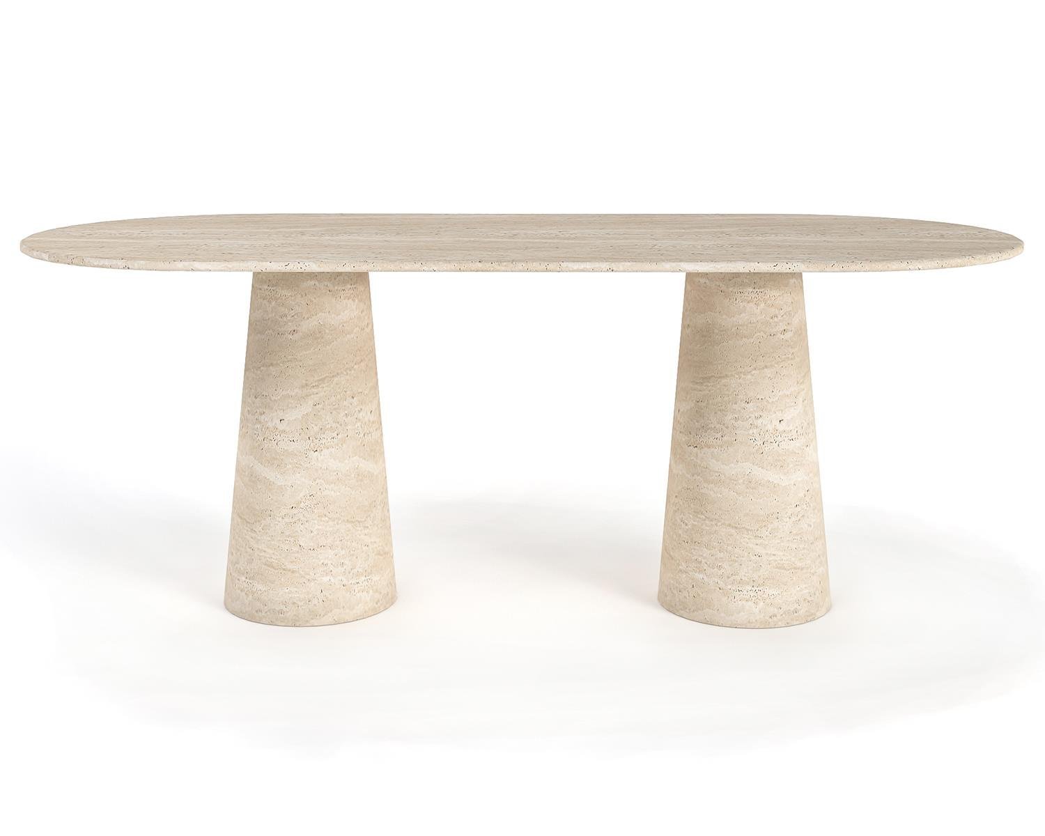 Our Travertine Table Models
